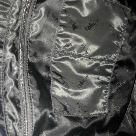 KiplingFabric and suede tote - Picture 2 of 5